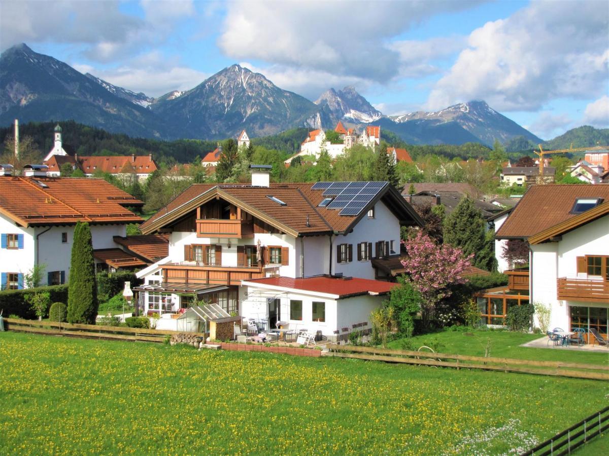 Chalet im Haus Schlossblick Füssen Exterior foto