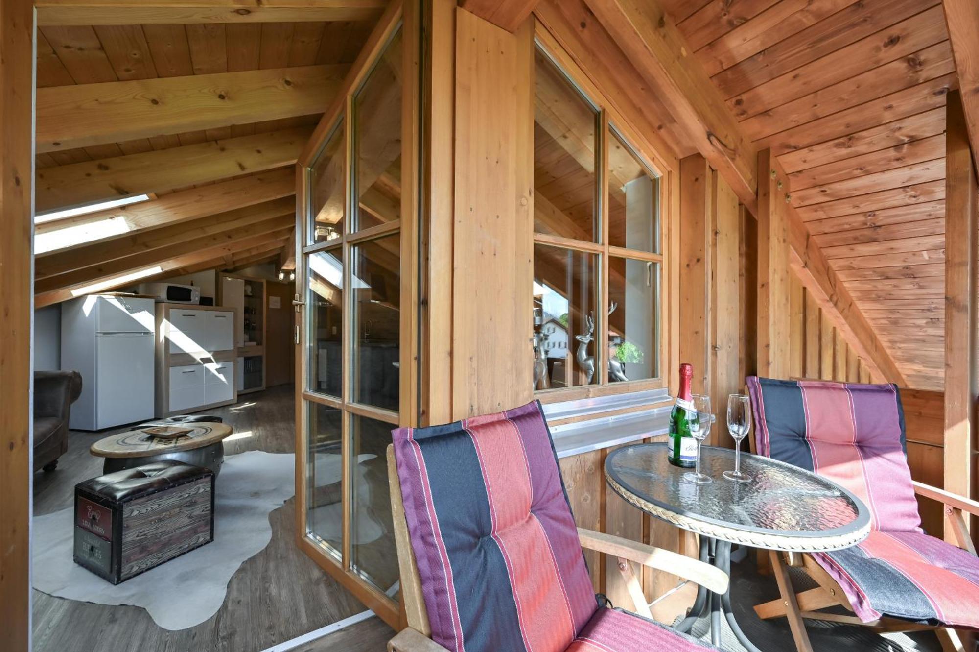 Chalet im Haus Schlossblick Füssen Exterior foto