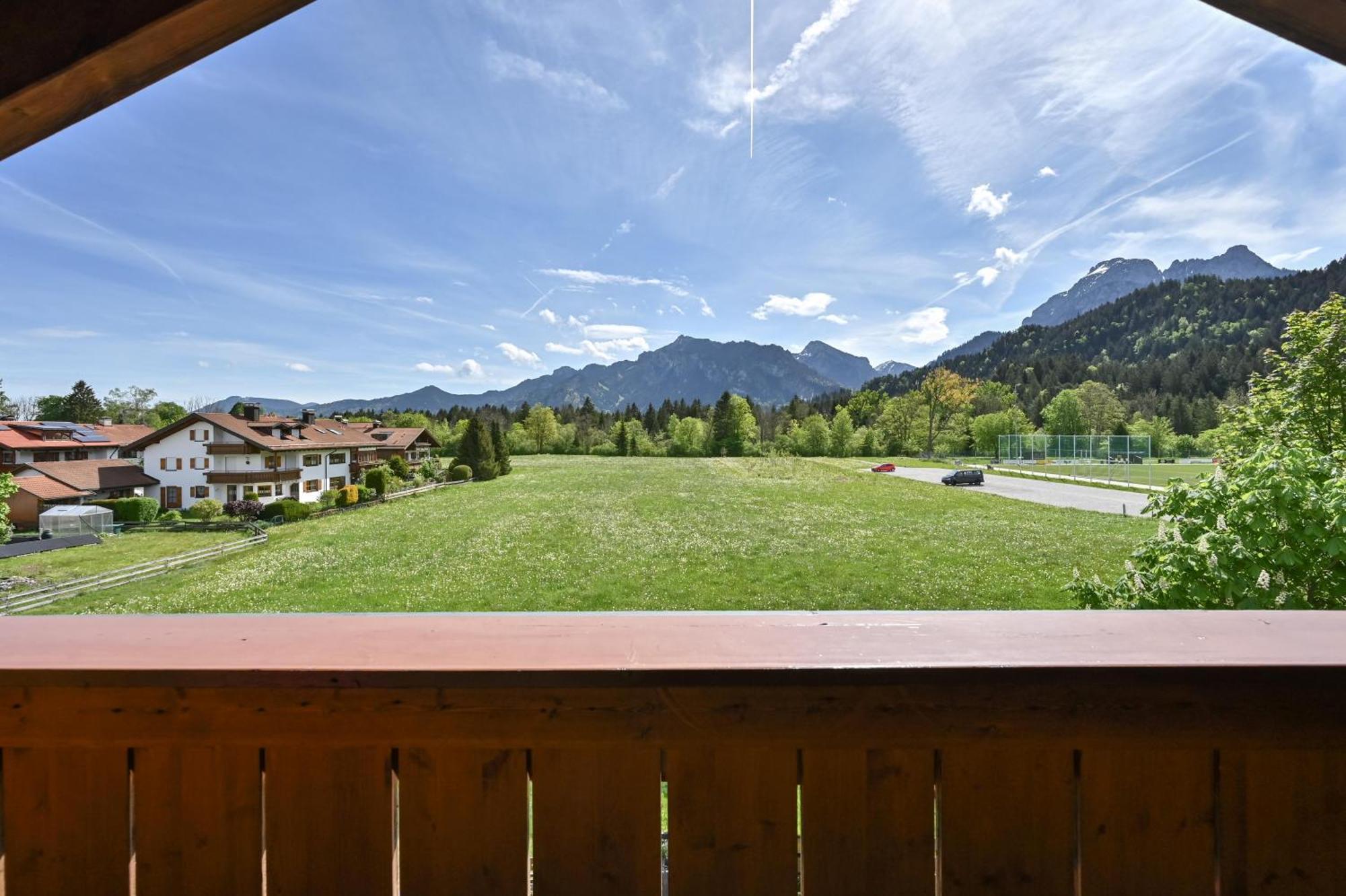 Chalet im Haus Schlossblick Füssen Exterior foto